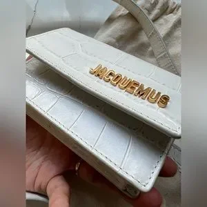 Jacquemus | Bags | 65 Jacquemus La Ceinture Bello White Croc